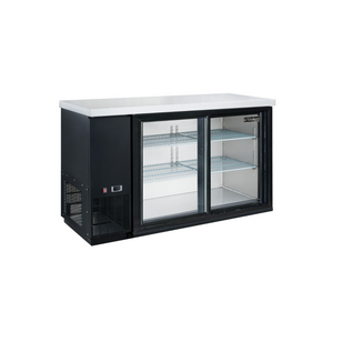 DBB60-H2 2 Door Bar and Beverage Cooler (Hinge Doors)