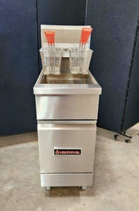 NEW Sierra FRYSTAR500NG 50 LB Gas Fryer 120,000 BTU, NATURAL GAS