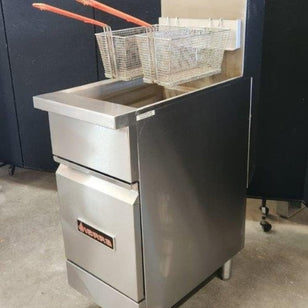 NEW Sierra FRYSTAR500NG 50 LB Gas Fryer 120,000 BTU, NATURAL GAS