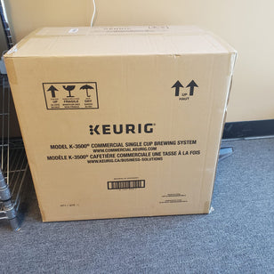 NEW Keurig K3500 Commercial Coffee Maker Black - Waterline Connection NSF