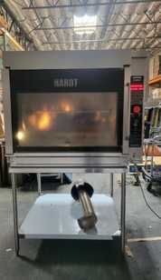Hardt Inferno 3500 Electric Rotisserie Works Good 8 Spits Stainless Steel Stand