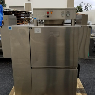 New Meiko K-44E 44" High Temp Conveyor Dishwasher 208 230V / 3ph. 243 racks hr