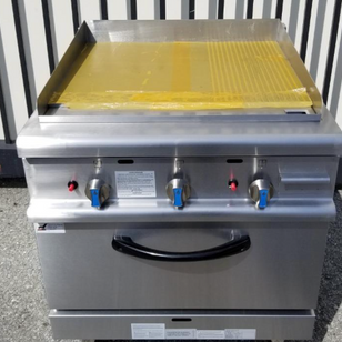 New EHP-7-A Flat Griddle + Grooved Griddle with Oven LPG gas 54,000 BTU