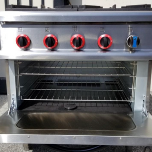 New GRA-3-A 4 hole Range Hot Plates with Oven LPG gas 46,000 BTU