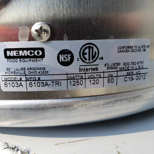 New Nemco counter top round cooker / warmer in box